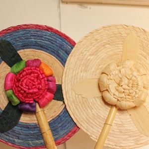 Authentic Hand Woven Husk Fan
